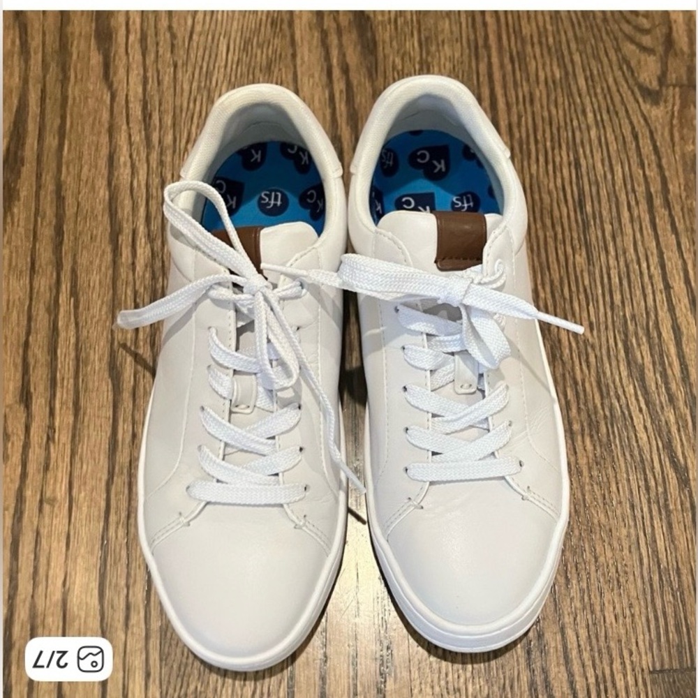 Coach White Leather Sneakers